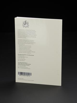Academic Journal: Notes and Records of the Royal Society, Journal of the History of Science, from June 2017