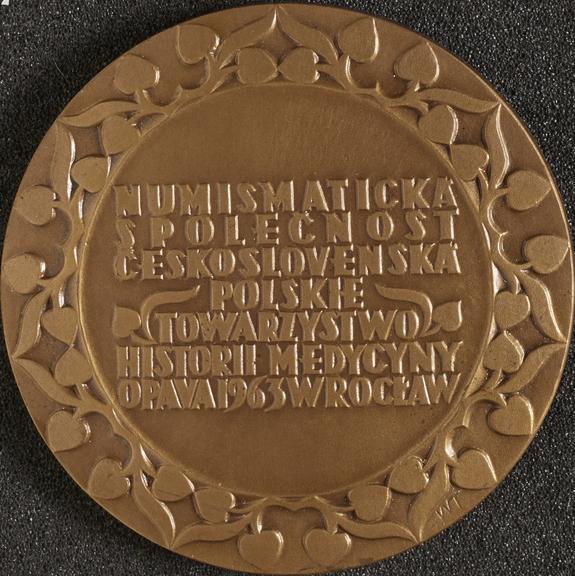 Bronze medal to commemorate J.E