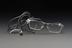 Eyeglasses with infrared cheek movement sensor