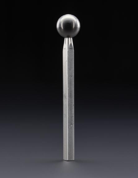 Squared steel rod with ball on the end