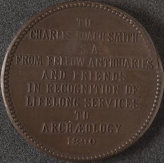 Charles Roach Smith Commemorative Medal