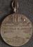 Silvered medal advertising Montecatini by the sea