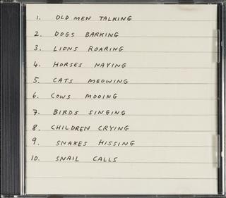 [CD of sounds]
