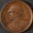 Circular bronze medal to commemorate Major von Wissmann in East