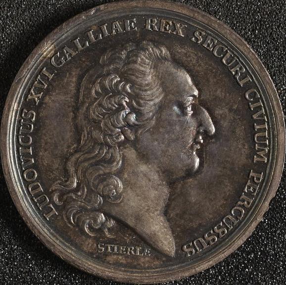 Silver medal to commemorate the execution of Louis XVI