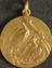 Gilt medal commemorates the dinner held in 1915 for the Artists