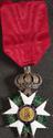 Legion of Honour medal (knight class) awarded to Surgeon R. D