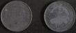 2 circular white metal medals commemorating the Field Hospital