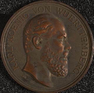 Medal, Karl Konig Von Wurttemberg