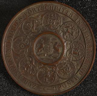 Medal, Zur Anerkennung Des Fortschritts in Gewerbe und Handel