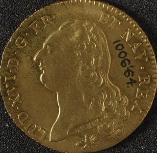 Double Louis d'Or coin of Louis XVI (France)