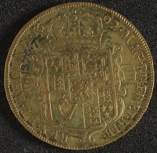 Five-Guinea coin of William and Mary