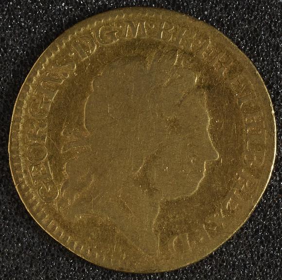 Half-Guinea coin of George I | Science Museum Group Collection