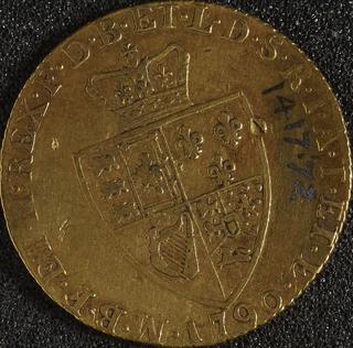 Spade' coin Guinea of George III