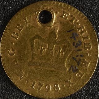 Seven-Shilling coin of George III