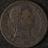 Half-Franc coin of Napoleon I (France)