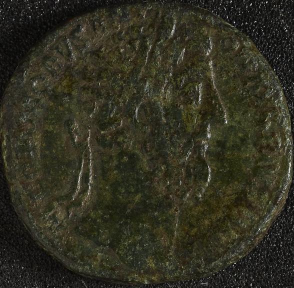 Sestertius coin of Nero (Ancient Roman)