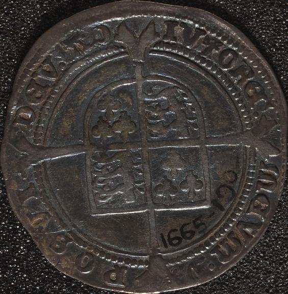 Sixpence coin of Edward VI