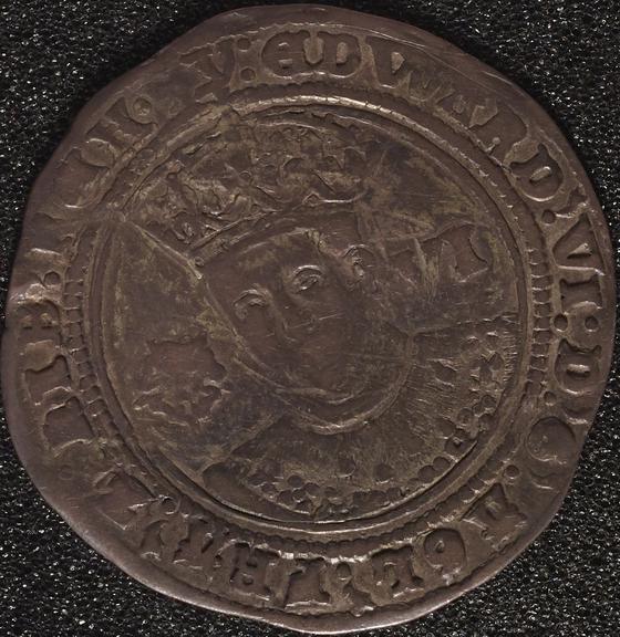 Sixpence coin of Edward VI