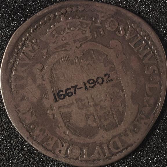 Sixpence coin of Philip and Mary