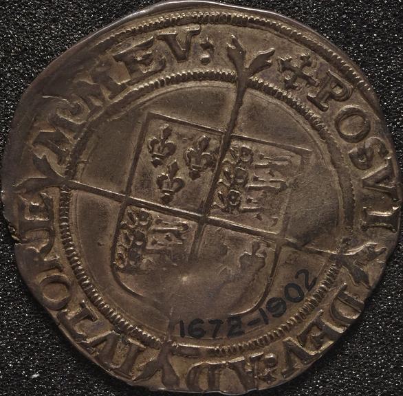 Shilling coin of Elizabeth I