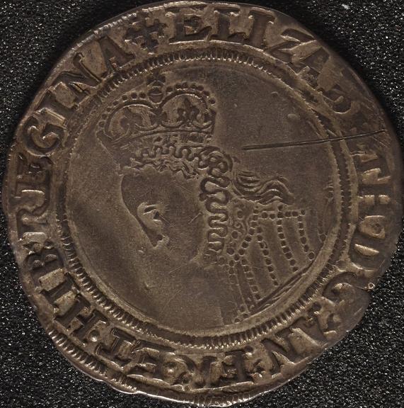 Shilling coin of Elizabeth I