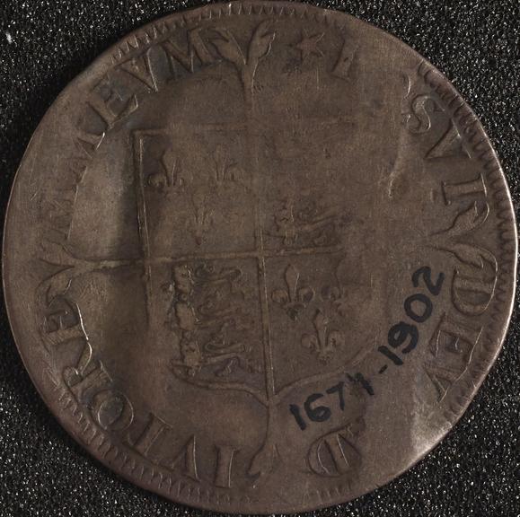 Shilling coin of Elizabeth I