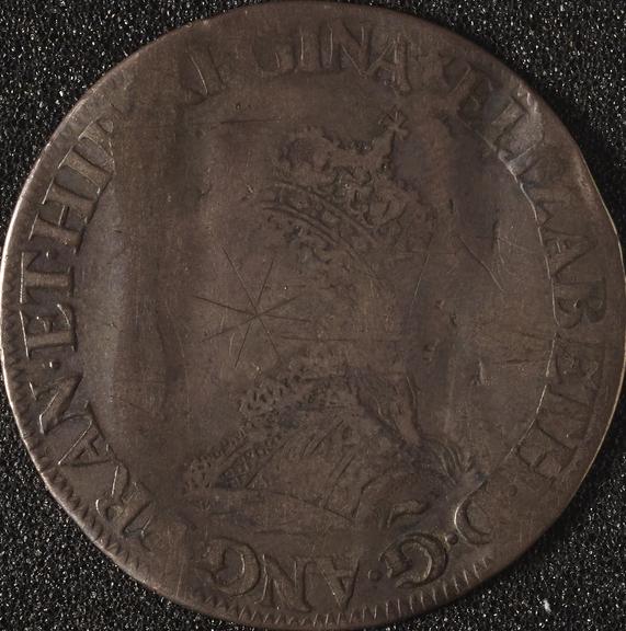 Shilling coin of Elizabeth I