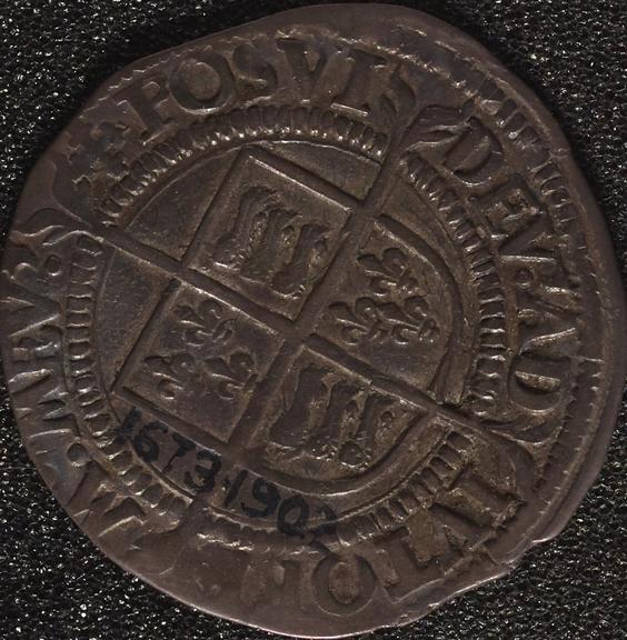 Sixpence coin of Elizabeth I