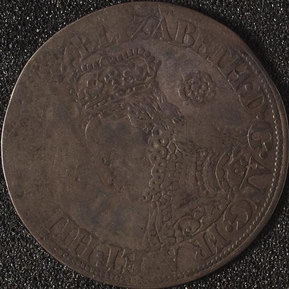 Sixpence coin of Elizabeth I