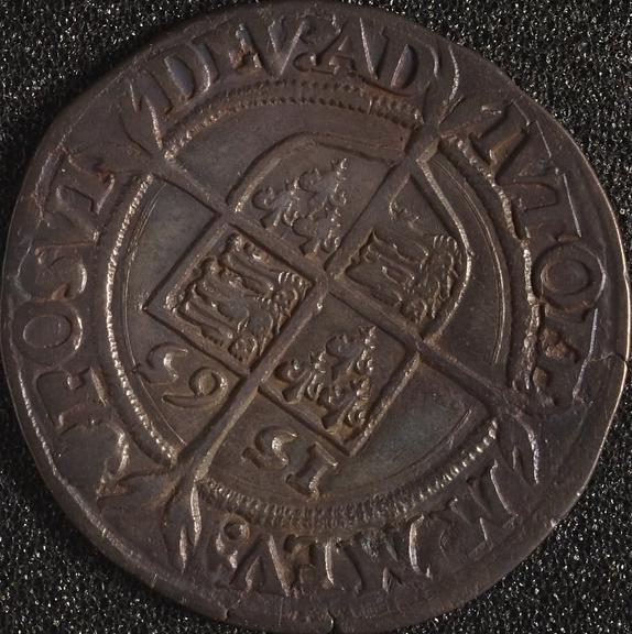 Sixpence coin of Elizabeth I