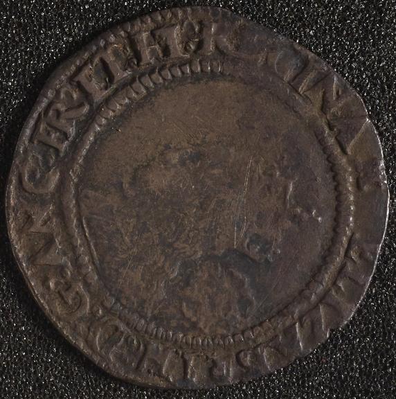 Sixpence coin of Elizabeth I