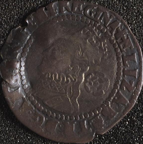 Threepence coin of Elizabeth I