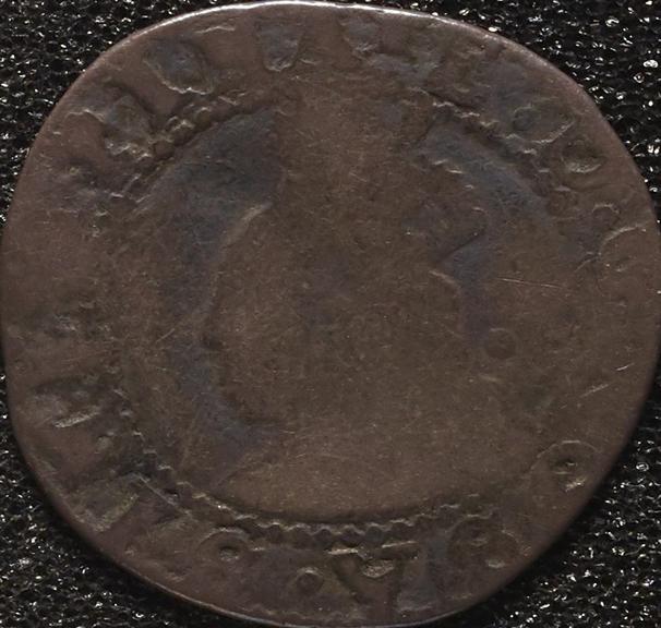 Half-Groat coin of Elizabeth I