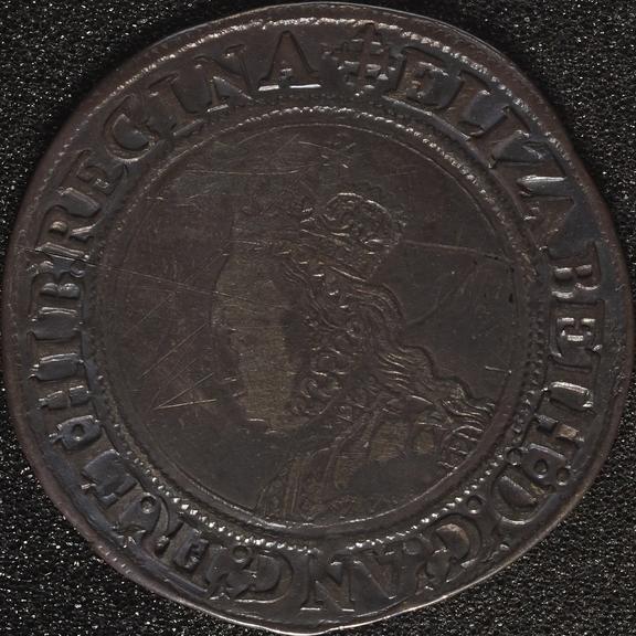 Shilling coin of Elizabeth I