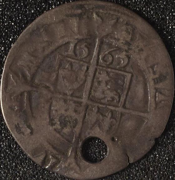 Threepence coin of Elizabeth I