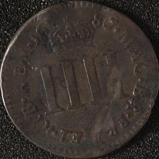 Groat coin (Maundy Money) of James II