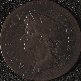 Threepence coin (Maundy Money) of James II