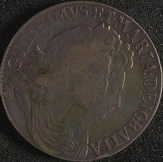 Crown coin of William and Mary