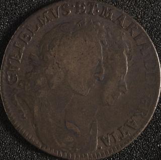 Shilling coin of William and Mary