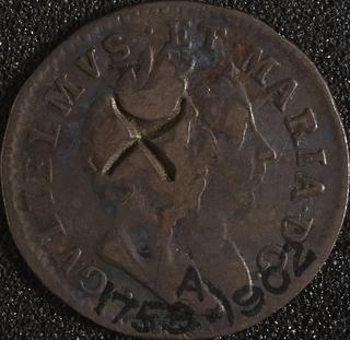 Groat coin (Maundy Money) of William and Mary
