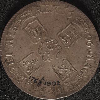 Crown coin of William III