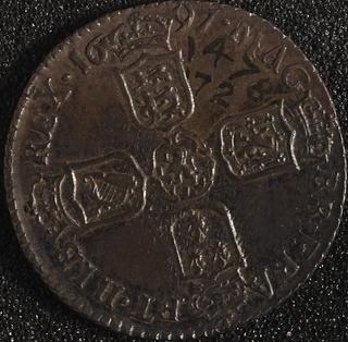 Sixpence coin of William III