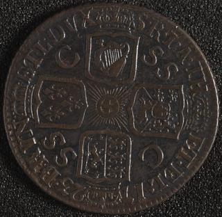 Shilling coin of George I