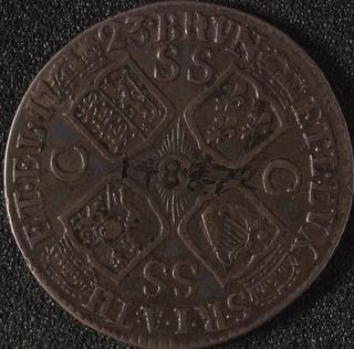 Shilling coin of George I