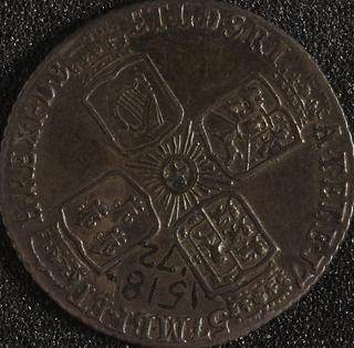 Sixpence coin of George II