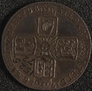 Sixpence coin of George II