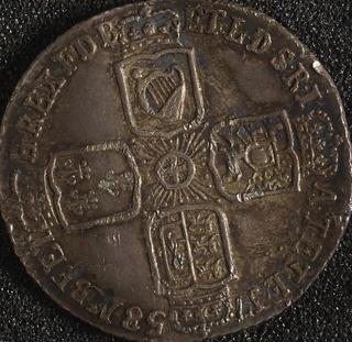 Sixpence coin of George II