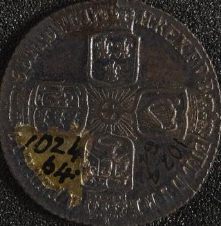 Sixpence coin of George II