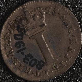 Penny (Maundy Money) of George II Coin